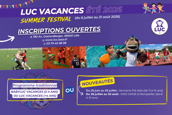LUC VACANCES ÉTÉ